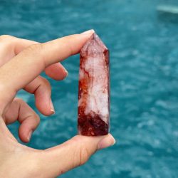 Red hematoid quatz - fire quartz