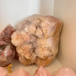 Large pink amethyst boulder 4KG