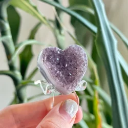 Amethyst heart